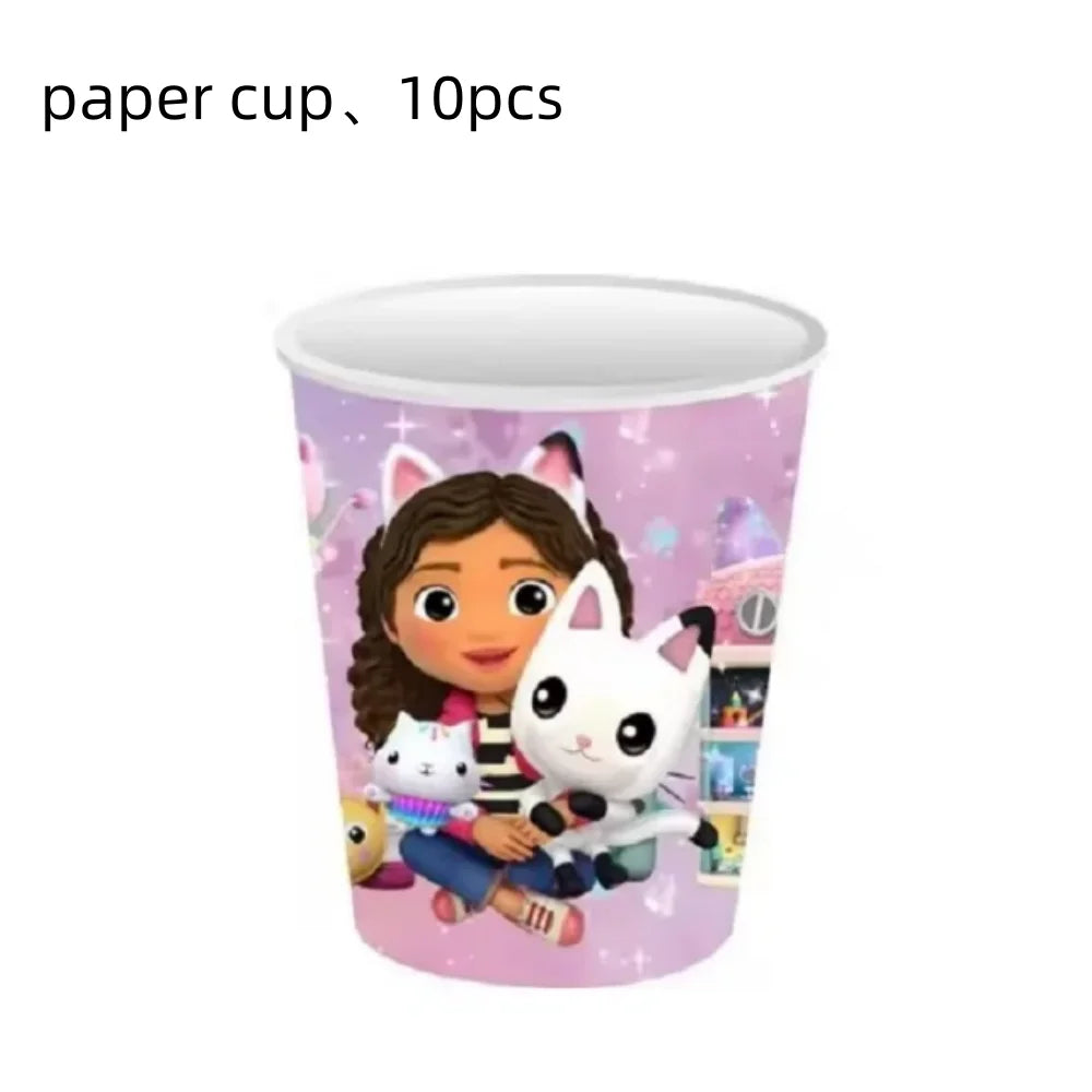 Build Your Own Decorating KIT or Party Favor KIT - Gabby Dollhouse Party Theme