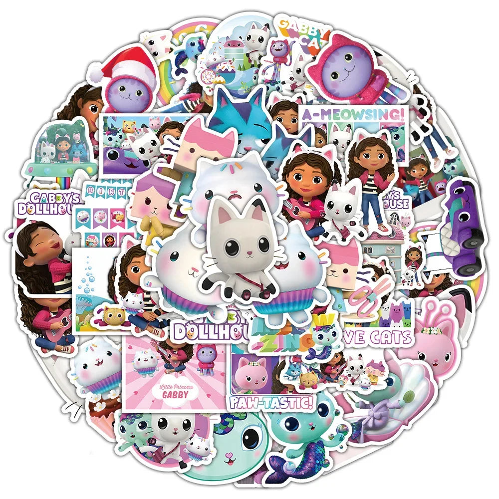 Build Your Own Decorating KIT or Party Favor KIT - Gabby Dollhouse Party Theme