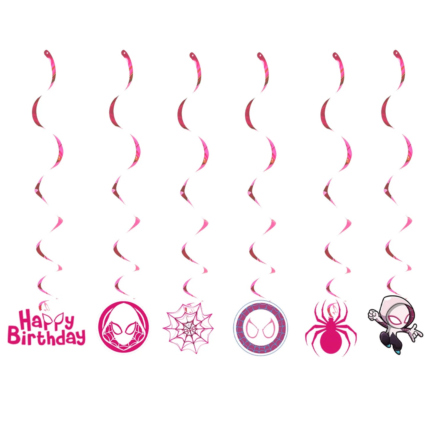Build Your Own KIT - Ghost Spider Girl - Spiderman Party Decoration