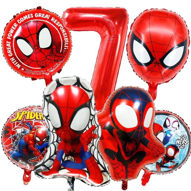 Spidey and his Amazing Friends - Balloon Kit with Number