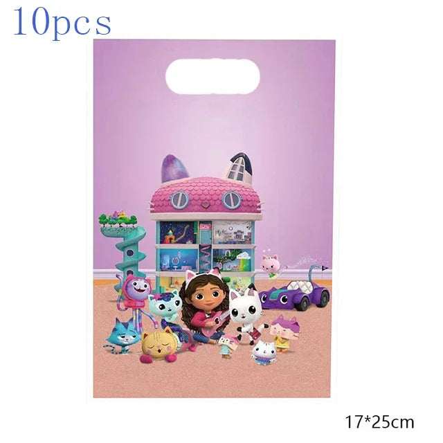 Build Your Own Decorating KIT or Party Favor KIT - Gabby Dollhouse Party Theme