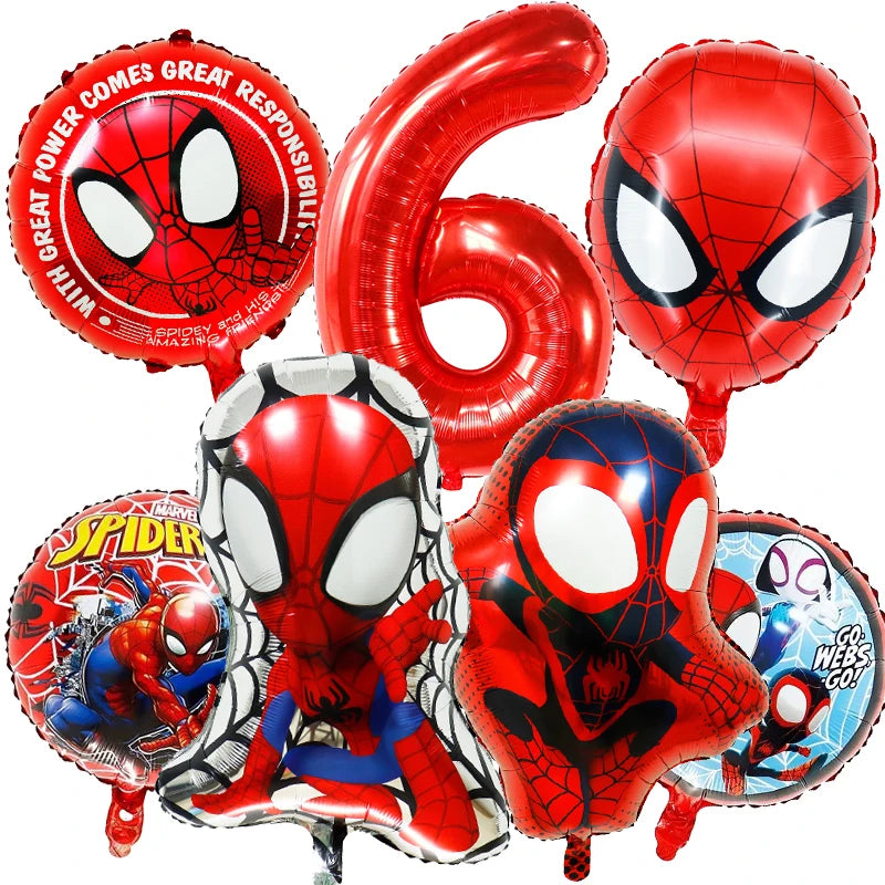Spidey and his Amazing Friends - Balloon Kit with Number