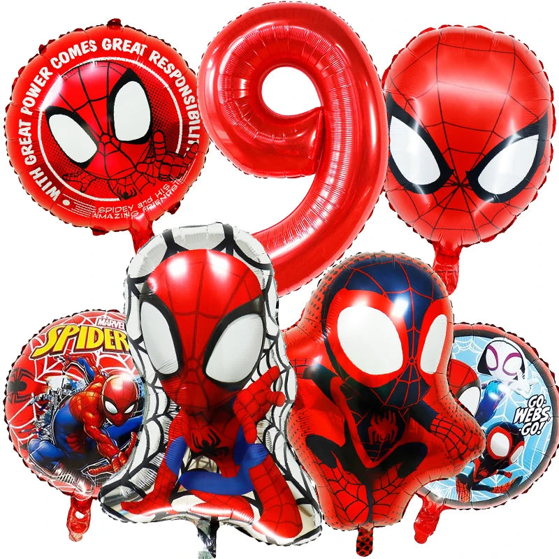 Spidey and his Amazing Friends - Balloon Kit with Number