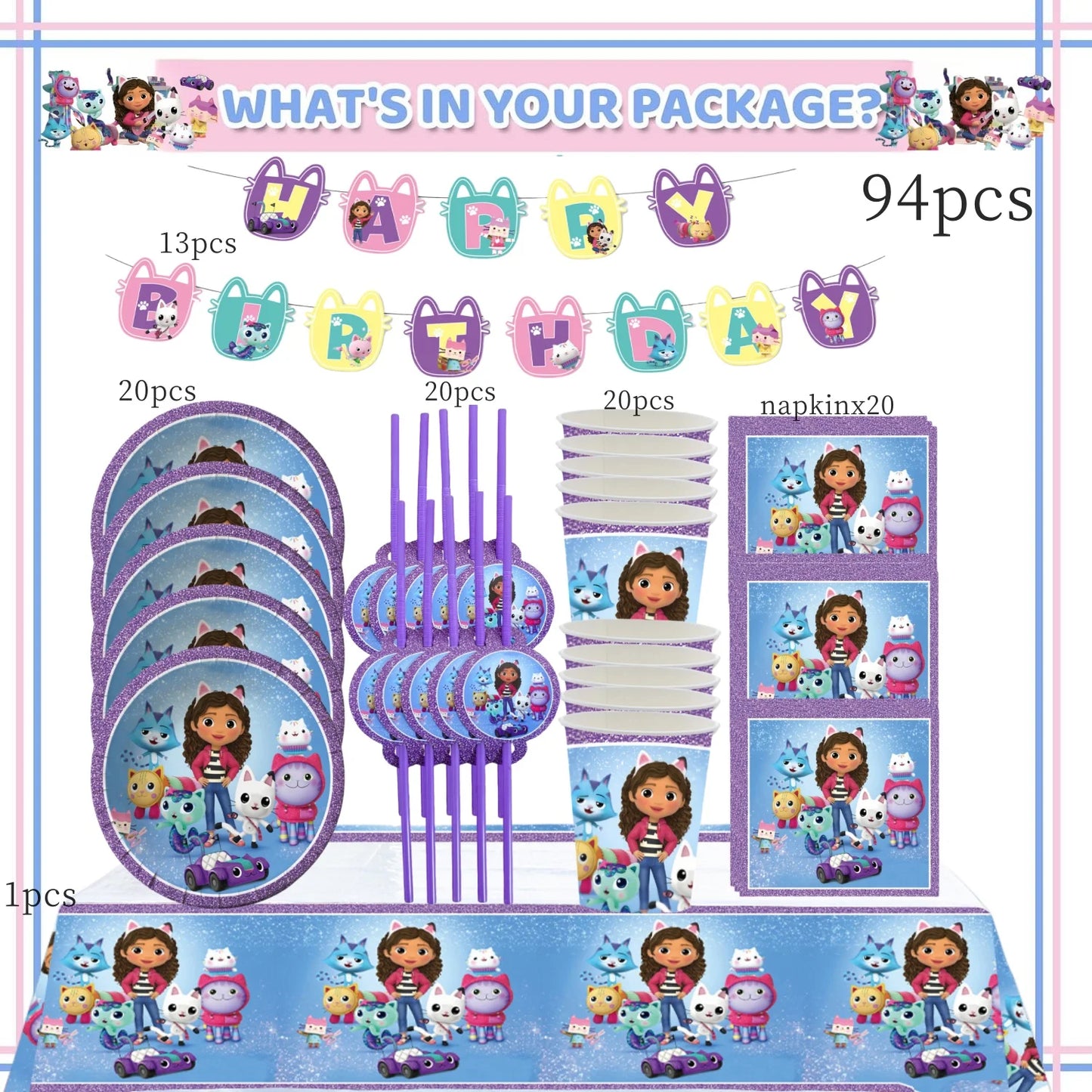 Gabby Dollhouse Decoration - KIT Bundle