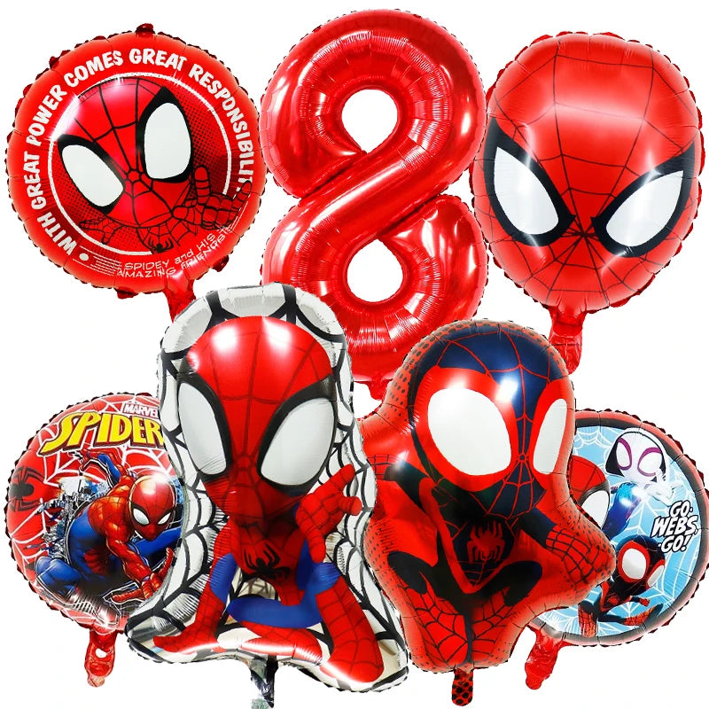 Spidey and his Amazing Friends - Balloon Kit with Number