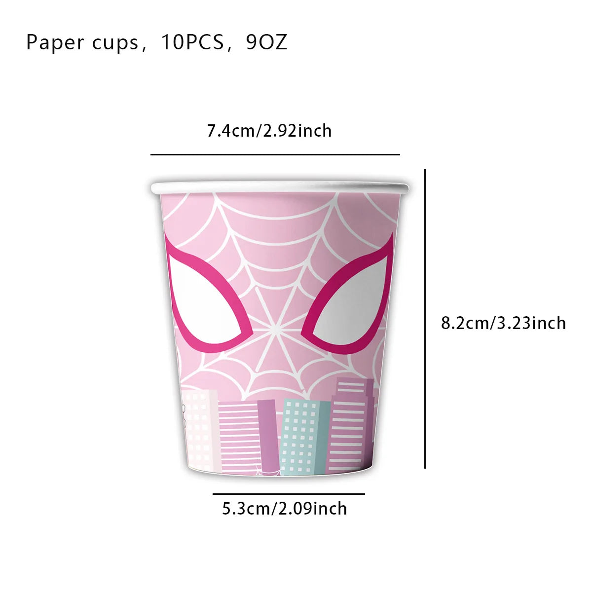 Build Your Own KIT - Ghost Spider Girl - Spiderman Party Decoration