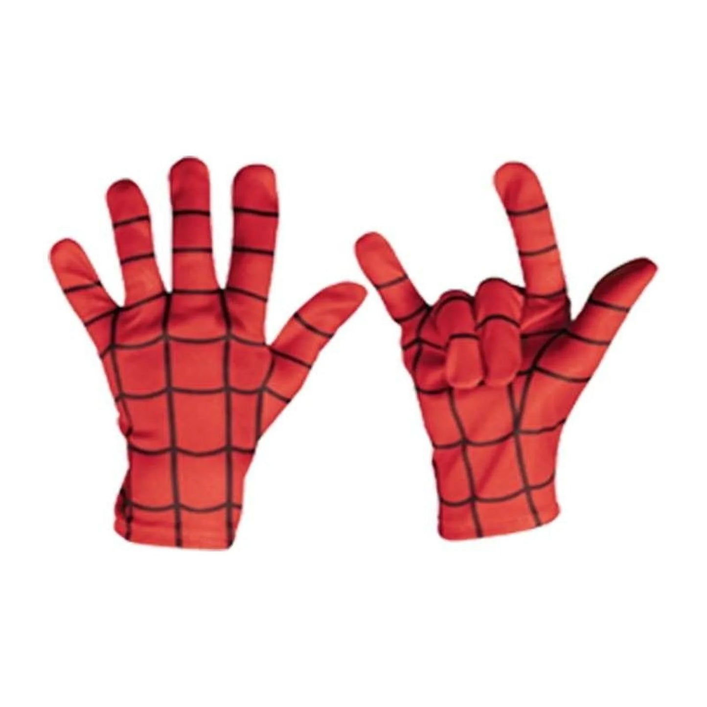 Spiderman Themed Gloves Mask Cape Balloons Banner, 19-Piece, 30 X 25 In, 12 Oz