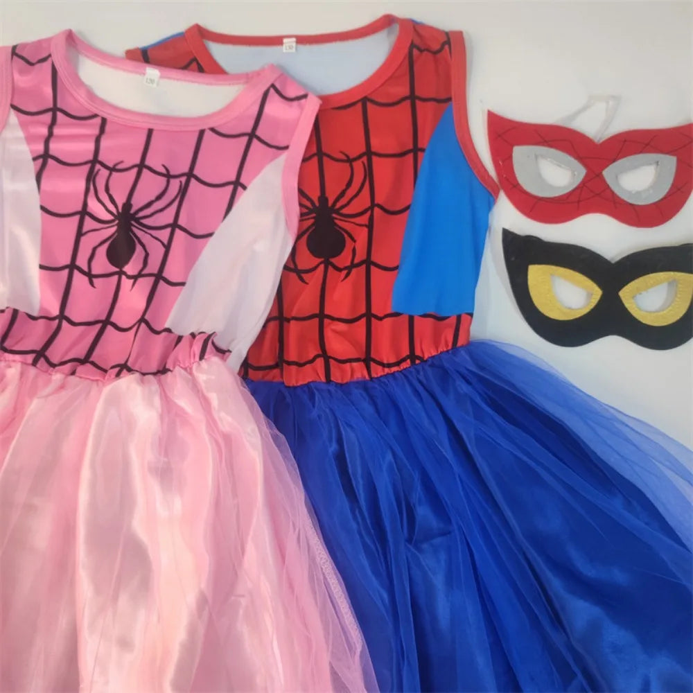Ghosty / Spiderman Toddler Girl - Birthday Outfit