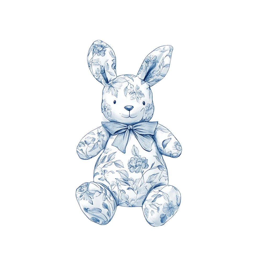 Baby Shower Blue Toile Cut Outs Cardboard Cutouts - Decor Backdrop Stand Up Prop