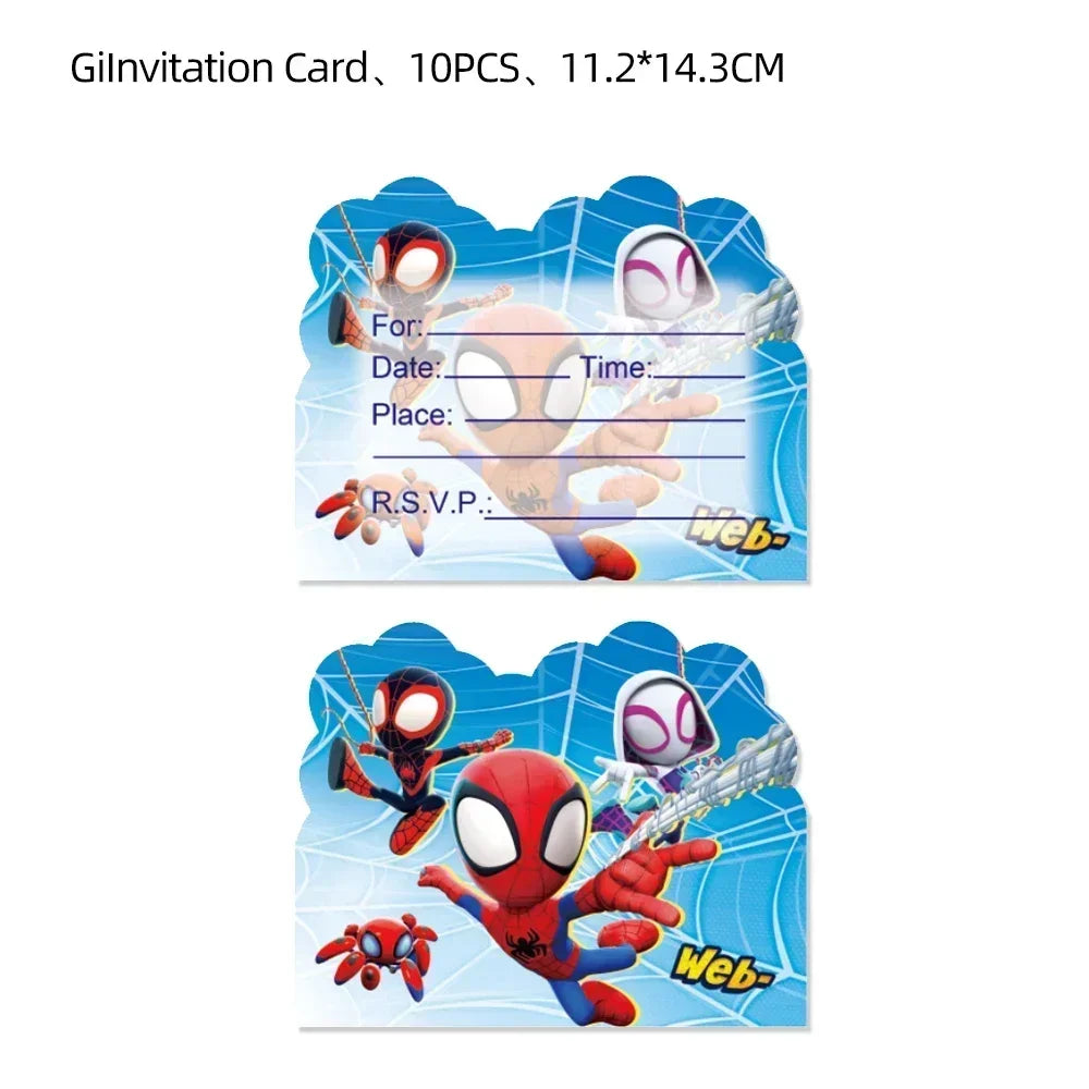 Build Your Own Party KIT - Spidey Theme