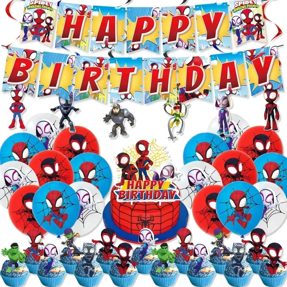 Build Your Own Party KIT - Spidey Theme
