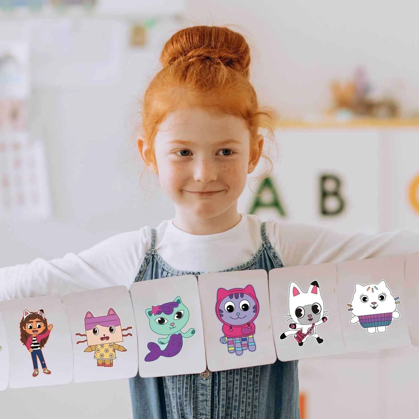 Gabby Cat Dolls Build Your Own Stickers - Party Favor