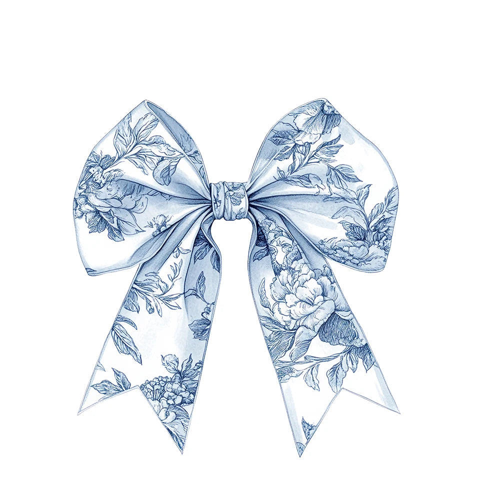 Baby Shower Blue Toile Cut Outs Cardboard Cutouts - Decor Backdrop Stand Up Prop