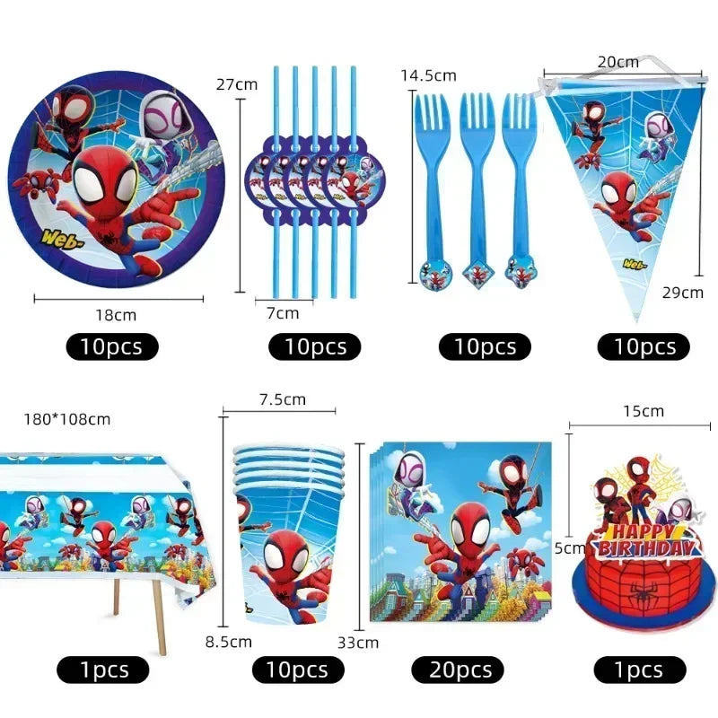 Build Your Own Party KIT - Spidey Theme