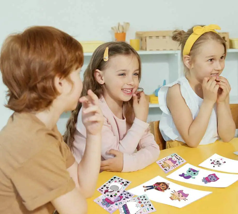 Gabby Cat Dolls Build Your Own Stickers - Party Favor