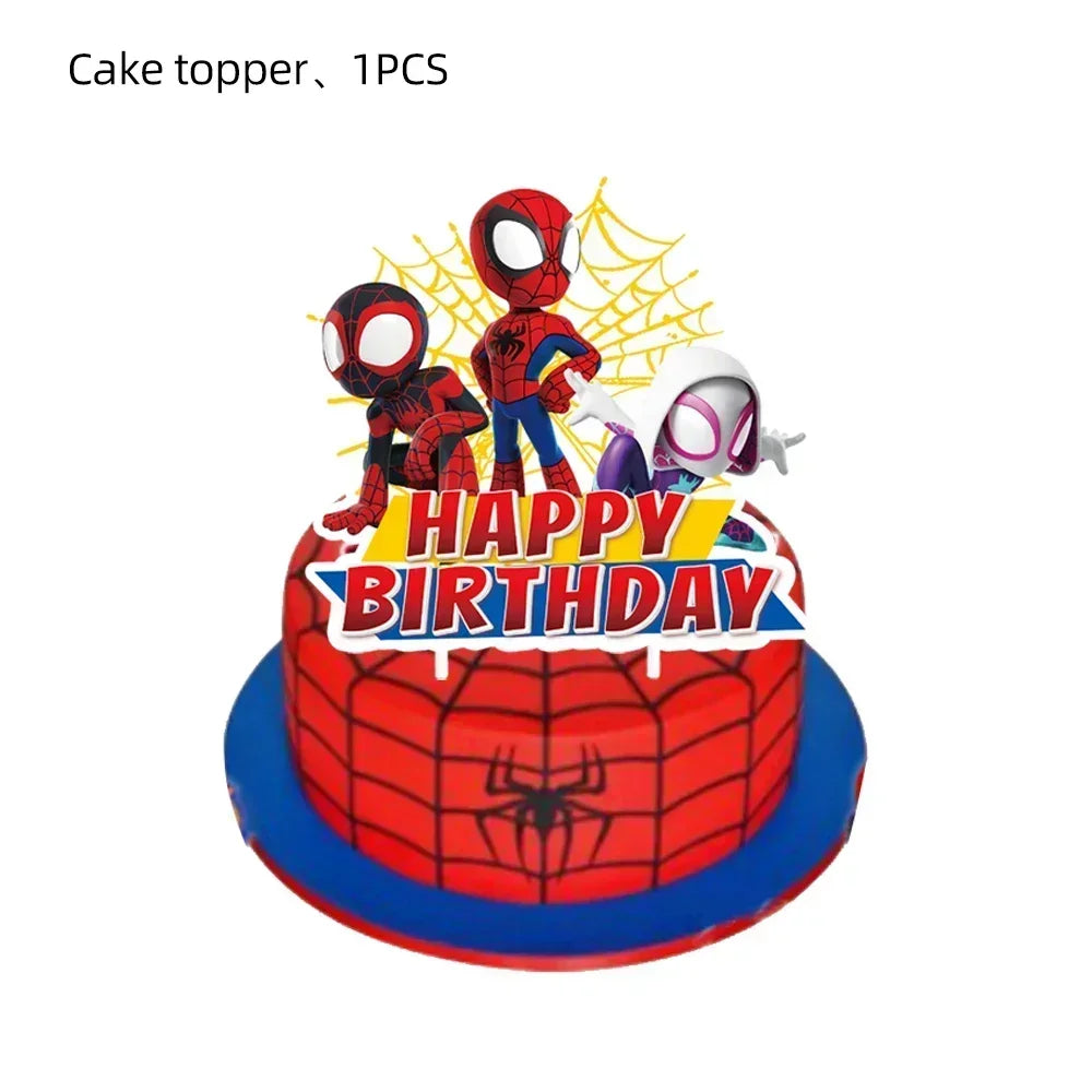 Build Your Own Party KIT - Spidey Theme