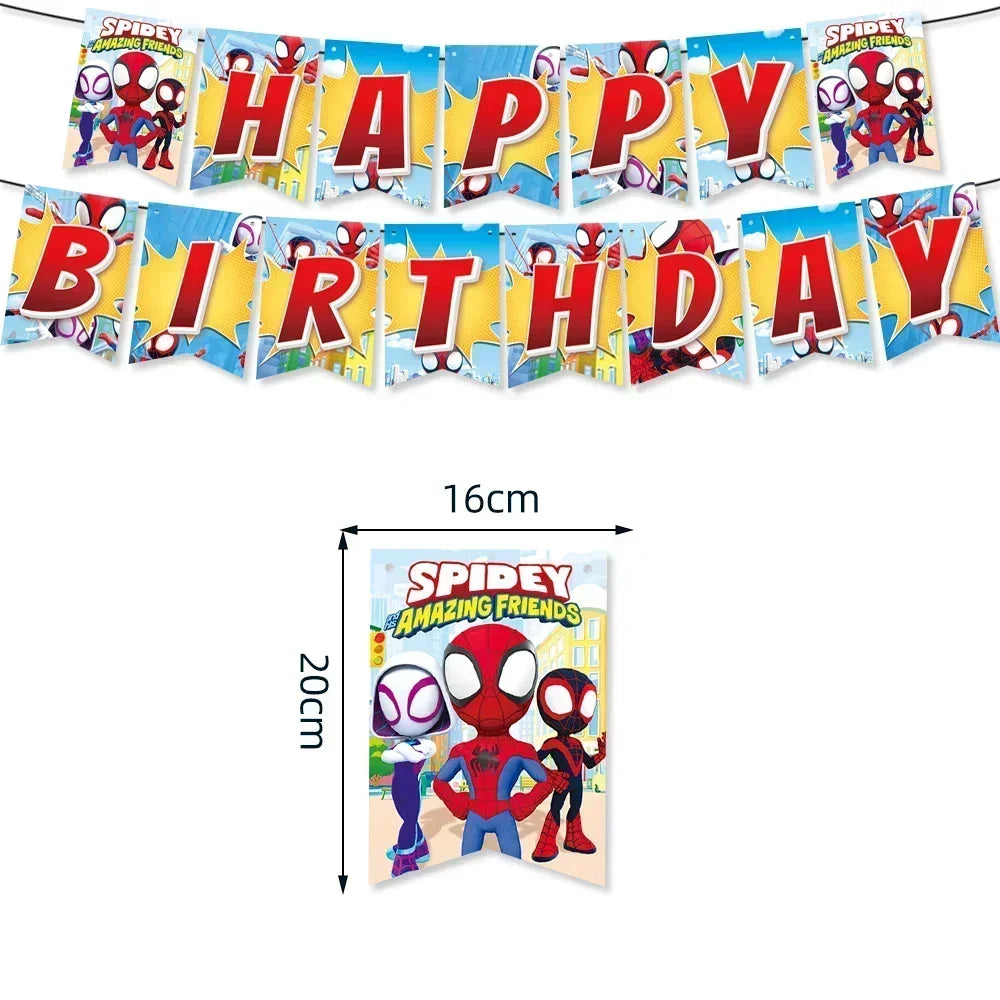 Build Your Own Party KIT - Spidey Theme