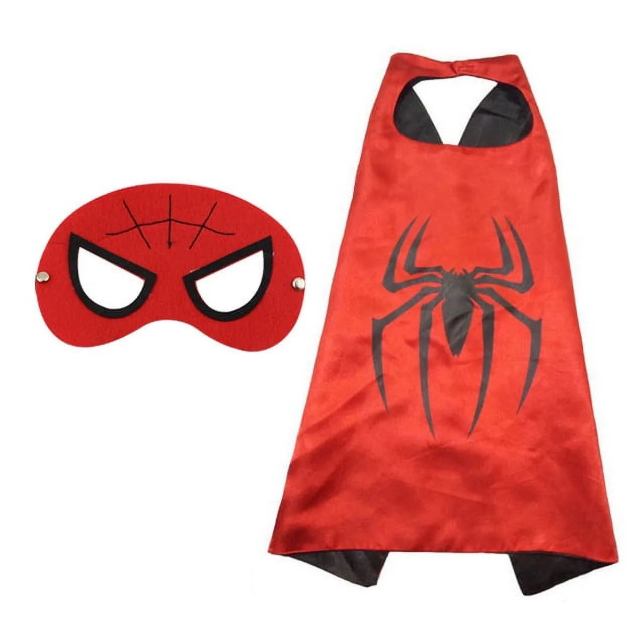 Spiderman Themed Gloves Mask Cape Balloons Banner, 19-Piece, 30 X 25 In, 12 Oz