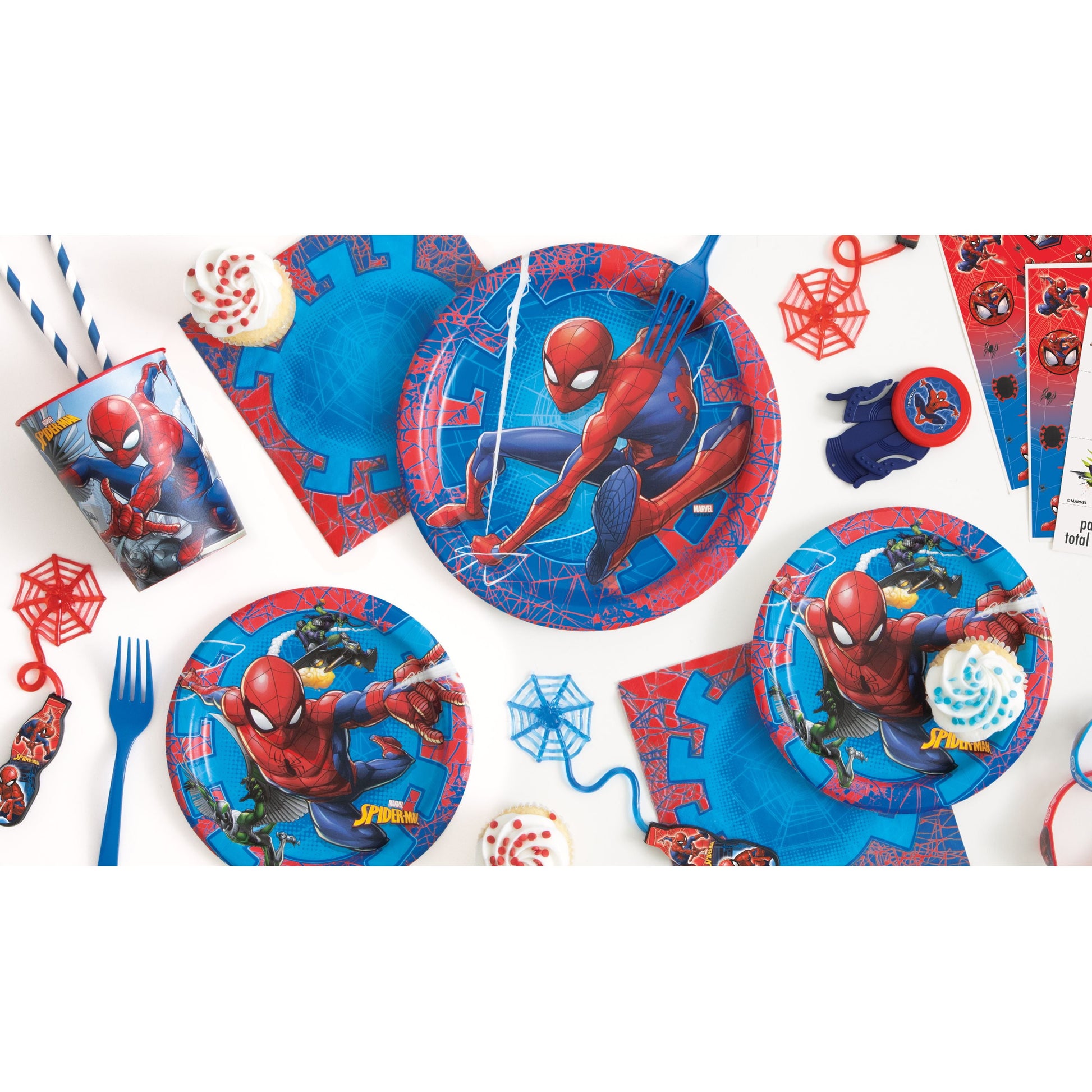 Pull String Spiderman Pinata, Cardboard Multicolor, 18" X 15"